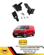 Load image into Gallery viewer, PEUGEOT 5008 2017 - 2021 HEADLIGHT REPAIR BRACKET KIT MOUNT PASSENGER SIDE LEFT
