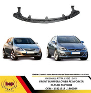 VAUXHALL ASTRA J 2010 – 2015 FRONT BUMPER LOWER REINFORCER SUPPORT PLASTIC NEW