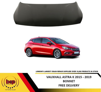 VAUXHALL ASTRA K BONNET 2015 - 2019 DELVIERED TO YOUR DOOR INSURANCE APPROVED