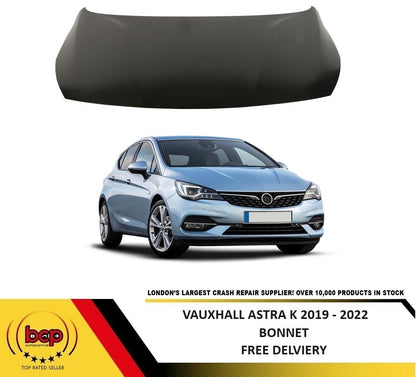 VAUXHALL ASTRA K BONNET 2019 - 2022 DELVIERED TO YOUR DOOR INSURANCE APPROVED