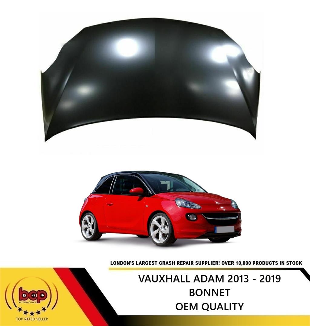 VAUXHALL ADAM 2013 ON BONNET DELIVIERED PRIMED APPROVED READY TO PAINT