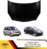 VAUXHALL ZAFIRA B 2008 - 2014 BONNET PRIMED INSURANCE APPROVED READY TO PAINT