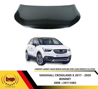 VAXHALL CROSSLAND X 2017 -2020 BONNET HOOD PANEL DELIVERED TO YOUR DOOR
