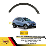 VAUXHALL MOKKA 2012 - 2016 REAR WHEEL ARCH TRIM DRIVERS SIDE RIGHT 94532713
