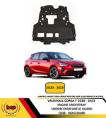 Load image into Gallery viewer, VAUXHALL CORSA F 2020 - 2023 FRONT ENGINE UNDERTRAY UNDERCOVER SHIELD GUARD

