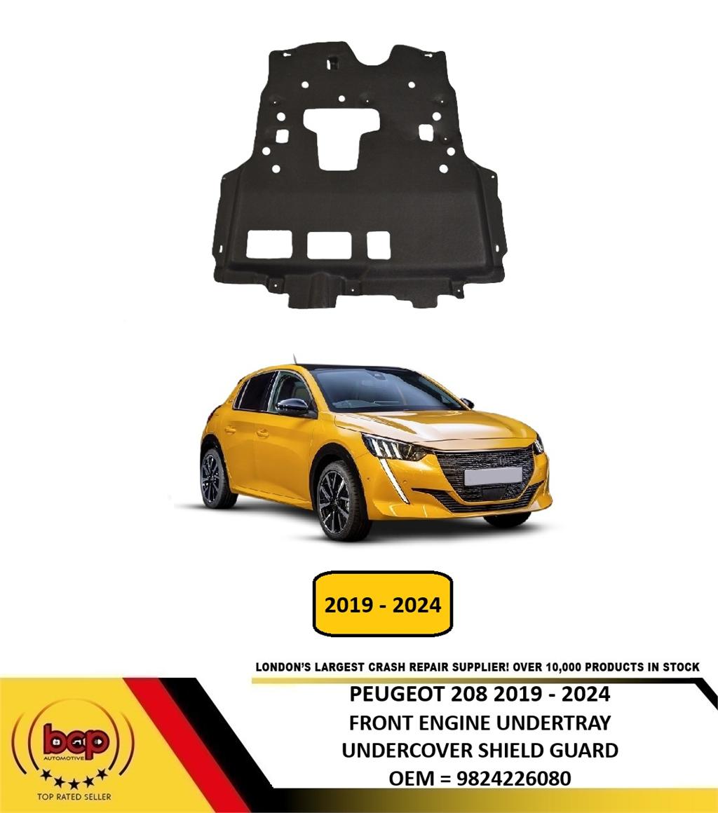PEUGEOT 208 2019 - 2024 FRONT ENGINE UNDERTRAY COVER SHIELD GUARD NEW 9824226080