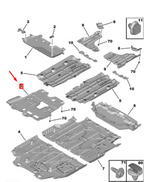 Load image into Gallery viewer, VAUXHALL CORSA F 2020 - 2023 FRONT ENGINE UNDERTRAY UNDERCOVER SHIELD GUARD
