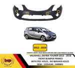 Load image into Gallery viewer, VAUXHALL ZAFIRA TOURER 2012 – 2016 FRONT BUMPER PRIMED 4 PDC HOLES NEW
