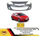 Load image into Gallery viewer, VAUXHALL ASTRA GTC 3 DOOR 2012 – 2018 FRONT BUMPER PRIMED WITH PARKING SENSORS

