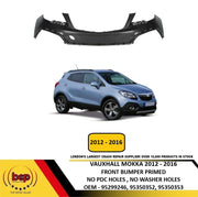 VAUXHALL MOKKA 2012 -2016 FRONT UPPER BUMPER NEW PRIMED NO SENSOR NO WASHER HOLE