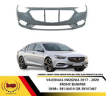 Load image into Gallery viewer, VAUXHALL INSIGNIA 2017 – 2020 FRONT BUMPER NO PARKING SENSORS OEM QUALITY

