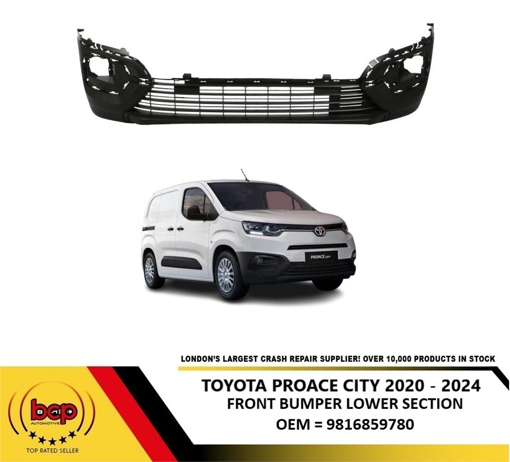 VAUXHALL COMBO 2018 ON FRONT BUMPER LOWER TEXTURED SECTION READY TO FIT