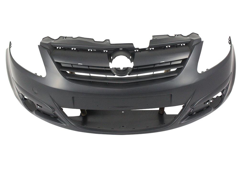 VAUXHALL CORSA D 2006 - 2010 FRONT BUMPER PRIMED NEW OEM QUALITY MAKE IN EU