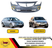 VAUXHALL ASTRA J 5DOOR 2009 - 2012 FRONT BUMPER NEW PRIMED WITH SENSOR HOLES