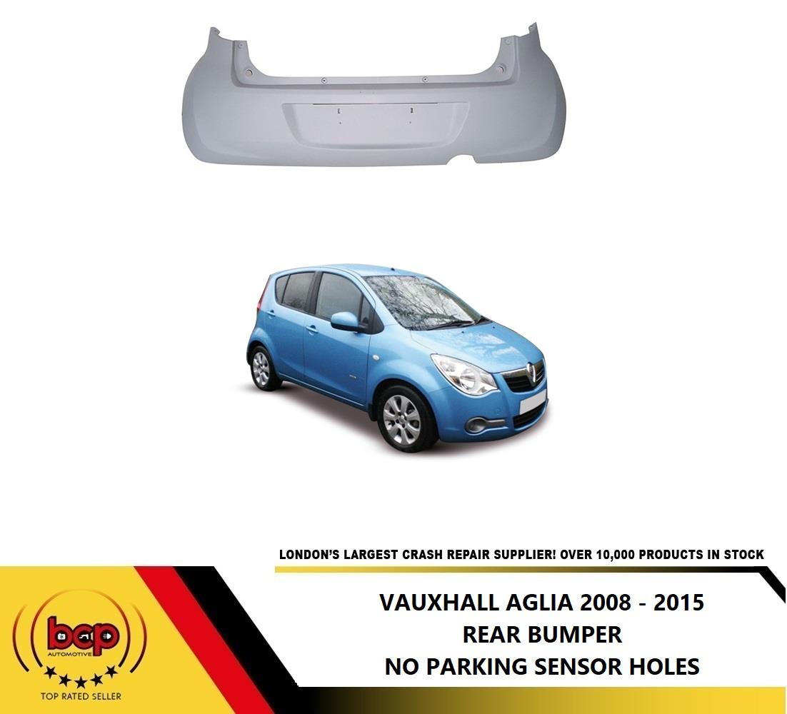 VAUXHALL AGILA 2008 -2015 REAR BUMPER PRIMED APPROVED OEM QUALITY
