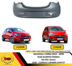 Load image into Gallery viewer, VAUXHALL CORSA E 2015 ON REAR BUMPER PRIMED NO SENSORS  READY TO PAINT
