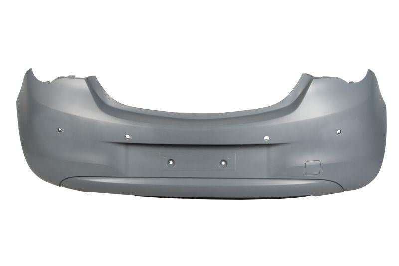 VAUXHALL CORSA E 2015 - 2020 REAR BUMPER PRIMED WITH 4 PARKING SENSOR HOLES NEW