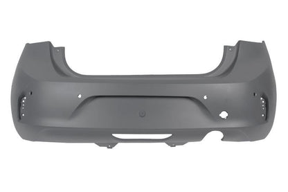 VAUXHALL CORSA F 2019 – 2023 REAR BUMPER PRIMED 6 PARKING SENSOR & CAMERA HOLE