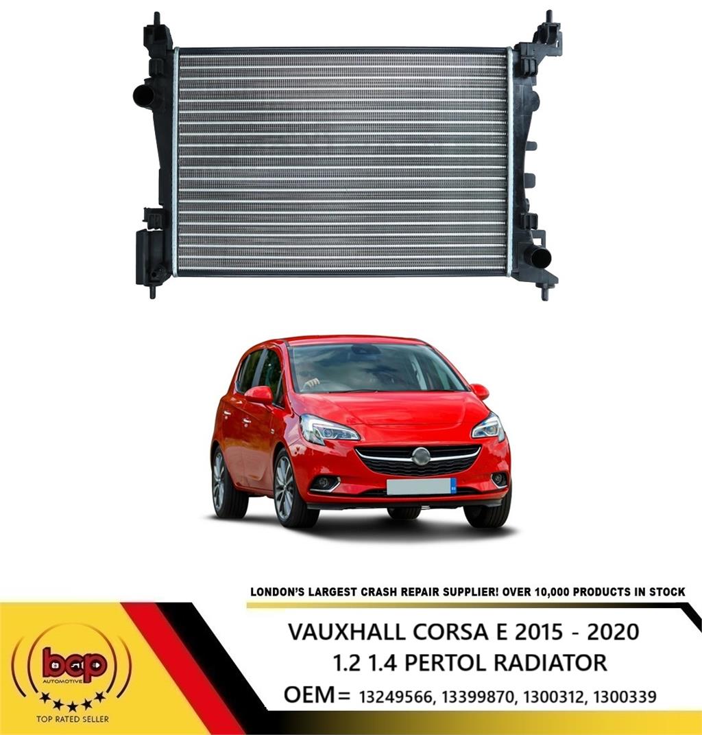 VAUXHALL CORSA E 2014 - 2019 1.2 1.4 ENGINE COOLING 1300312 13249566 1300339