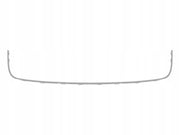 VOLKSWAGEN SHARAN 2010 – 2021 FRONT BUMPER CENTRE LOWER GRILLE CHROME TRIM