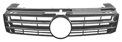 VOLKSWAGEN SHARAN 2010 - 2015 MAIN RADIATOR GRILLE BLACK CHROME TRIM NO BADGE