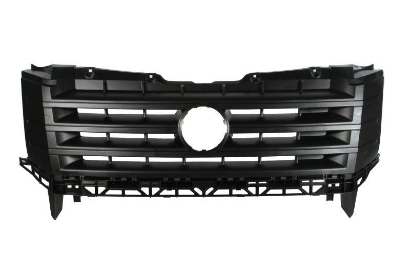 VW CRAFTER 2011 – 2017 FRONT BUMPER RADIATOR GRILLE BLACK NO CHROME