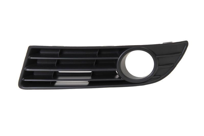 VW POLO 2005-2009 FRONT BUMPER SIDE GRILLE LEFT PASSENGER SIDE WITH FOG HOLE LH