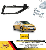 Load image into Gallery viewer, VW GOLF MK7.5 2017 - 2020 FRONT BUMPER FOG GRILLE FRAME WITH HOLE DRIVER RIGHT