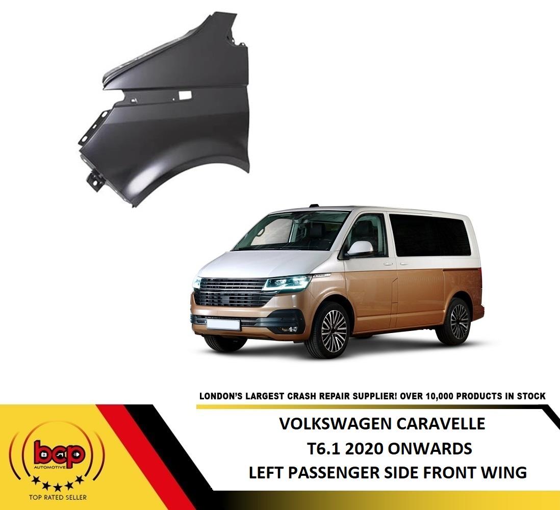 VW CARAVELLE T6.1 2020 ON FRONT WING FENDER LEFT NEARSIDE PASSENGER SIDE PANEL