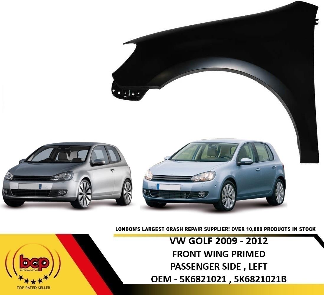 VOLKSWAGEN GOLF MK6 2008 - 2013 FRONT WING PASSENGER SIDE INSURANCE APPROVED NEW