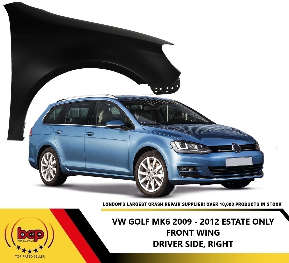 VW GOLF MK6 2008 - 2012 FRONT WING RIGHT DRIVERS ESTATE MODEL ONLY