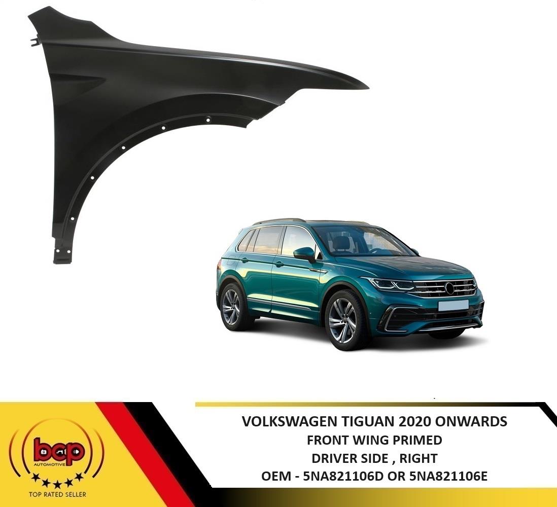 VW TIGUAN 2020 - 2024 FRONT WING DRIVER SIDE FENDER PANEL RIGHT