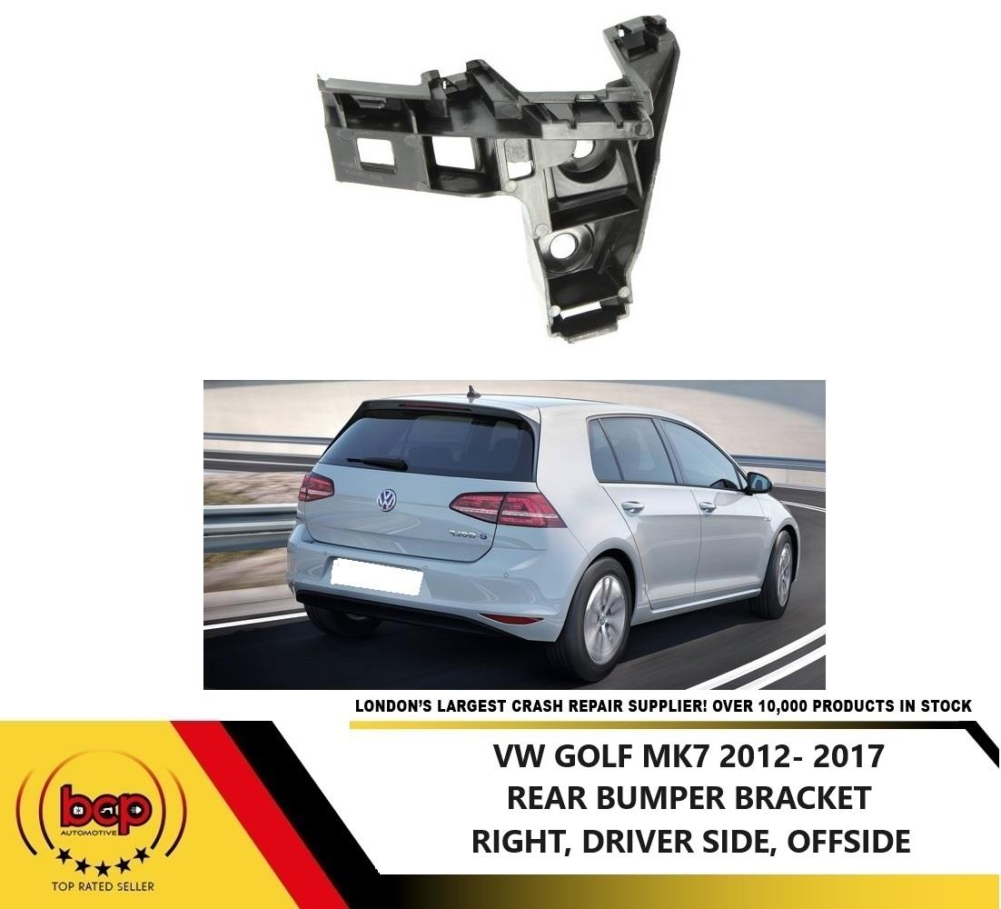 VW GOLF REAR BUMPER BRACKET MOUNT RIGHT DRVER SIDE 2012 – 2017 5G6807394A