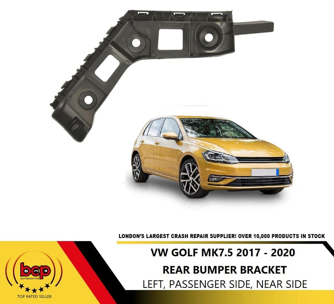 VW GOLF MK7.5 2017 - 2020 REAR BUMPER BRACKET MOUNT LEFT PASSENGERS SIDE