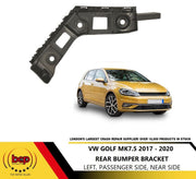 VW GOLF MK7.5 2017 - 2020 REAR BUMPER BRACKET MOUNT LEFT PASSENGERS SIDE