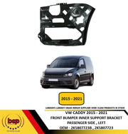 VW CADDY 2015 – 2021 FRONT BUMPER INNER MOUNT BRACKET PASSENGERS LEFT 2K5807723B