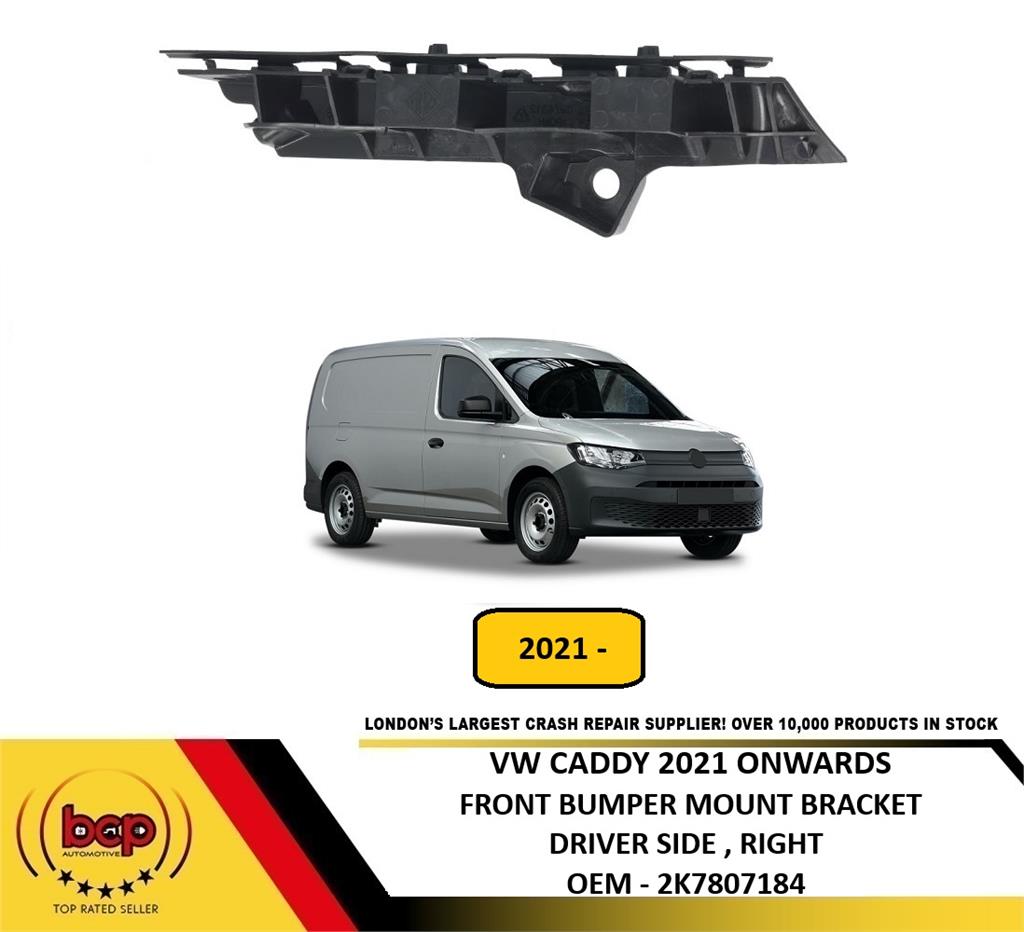 VW CADDY 2021 ONWARDS FRONT BUMPER MOUNT BRACKET SLIDER DRIVER SIDE RIGHT