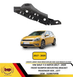 Load image into Gallery viewer, VW GOLF MK7.5 2017 - 2020 FRONT BUMPER MOUNTING BRACKET PASSENGER SIDE LEFT NEW