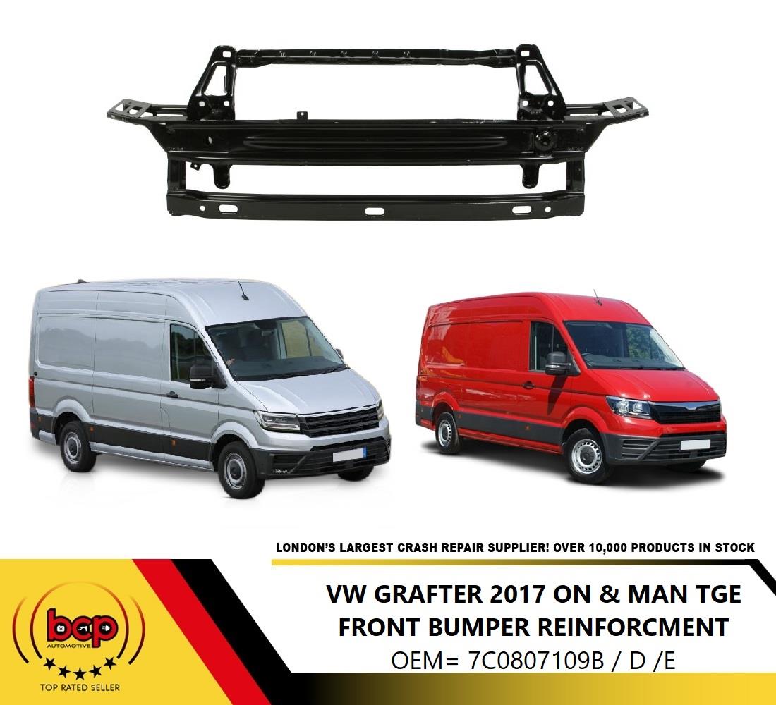 MAN TGE 2018 ON FRONT BUMPER CARRIER REINFORCEMENT CRASH BAR CARRIER HOLDER