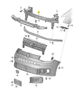 Load image into Gallery viewer, VW CADDY VAN 2021 ON FRONT BUMPER REINFORCEMENT BEAM CRASH BAR HOLDER 2K7807109