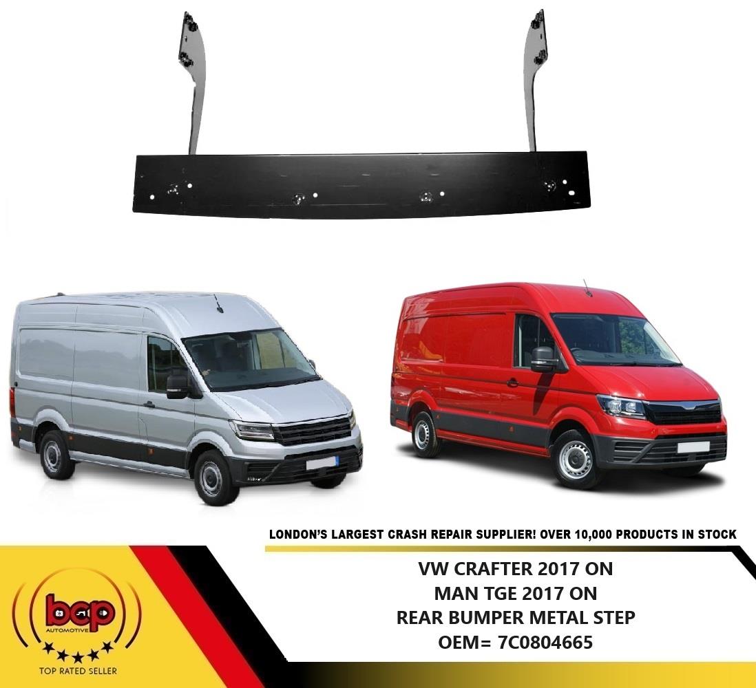 MAN TGE 2017 ONWARDS REAR BUMPER METAL STEP 7C0804665 SUPPORT FOR PLASTIC
