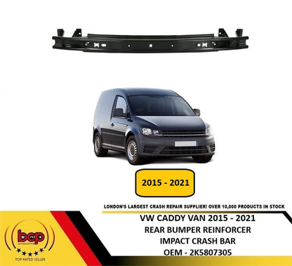 VW CADDY VAN 2015 – 2021 REAR BUMPER REINFORCER IMPACT CRASH BAR OEM 2K5807305