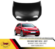 VW GOLF MK7 2012 - 2019 BONNET NEW PRIMED OEM QUALITY 5G0823031J