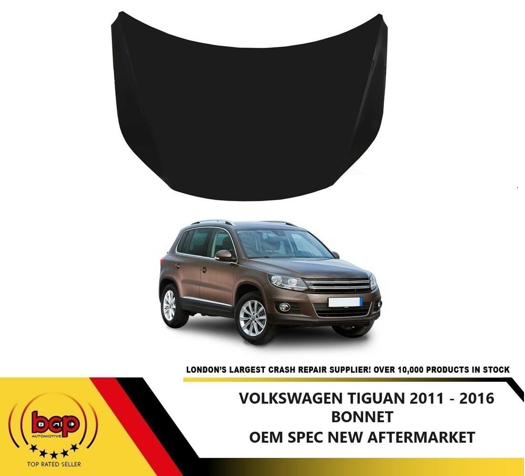 VOLKSWAGEN TIGUAN 2011 - 2016 BONNET HOOD DELIVERED 5N0823031D
