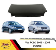 VOLKSWAGEN POLO 2002 - 2005 BONNET INSURANCE APPROVED 6Q0823031D, 6Q0823031B