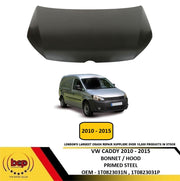VW CADDY 2010 - 2015 BONNET HOOD BRAND NEW PRIMED READY TO PAINT O.E.M QUALITY