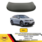 VOLKSWAGEN ID5 2022 ON BONNET HOOD PRIMED STEEL NEW 11A823031 DELIVERED