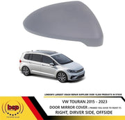 VW TOURAN 2015 -2020 DOOR WING MIRROR COVER RIGHT DRIVERS SIDE 5G0857538E