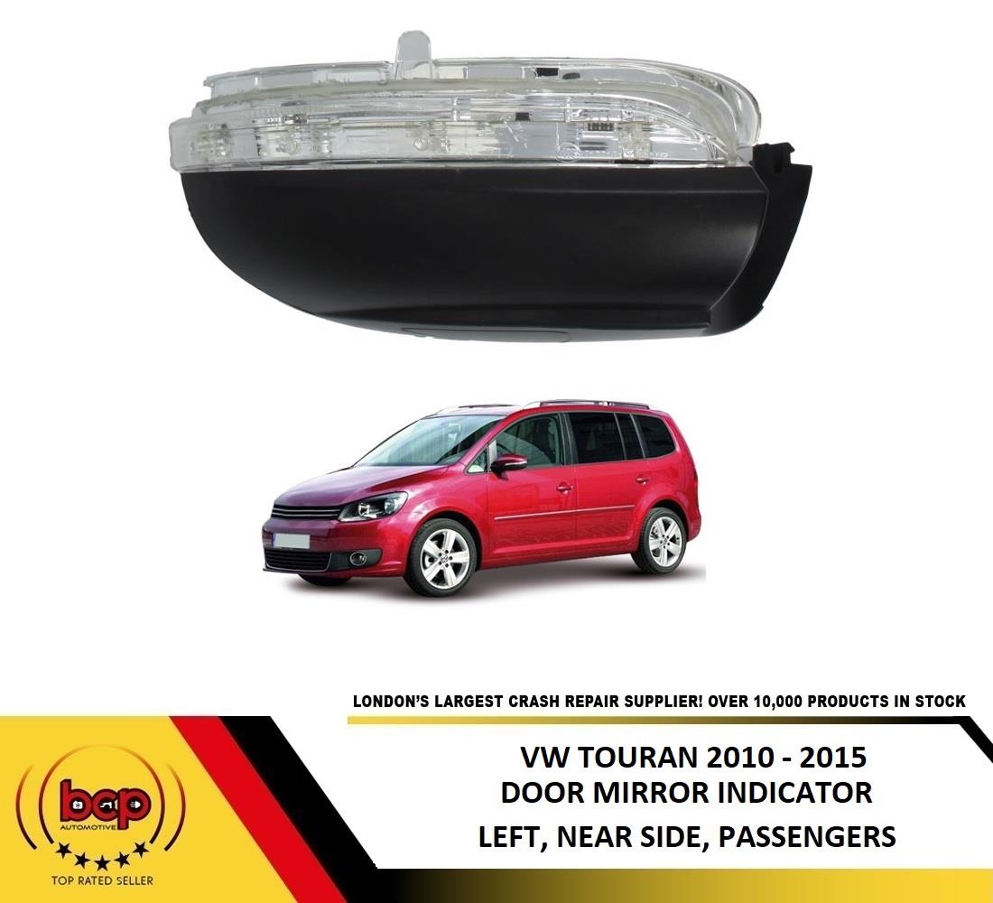 VW TOURAN 2011 - 2015 DOOR MIRROR INDICATOR LED LEFT PASSENGER NEARSIDE