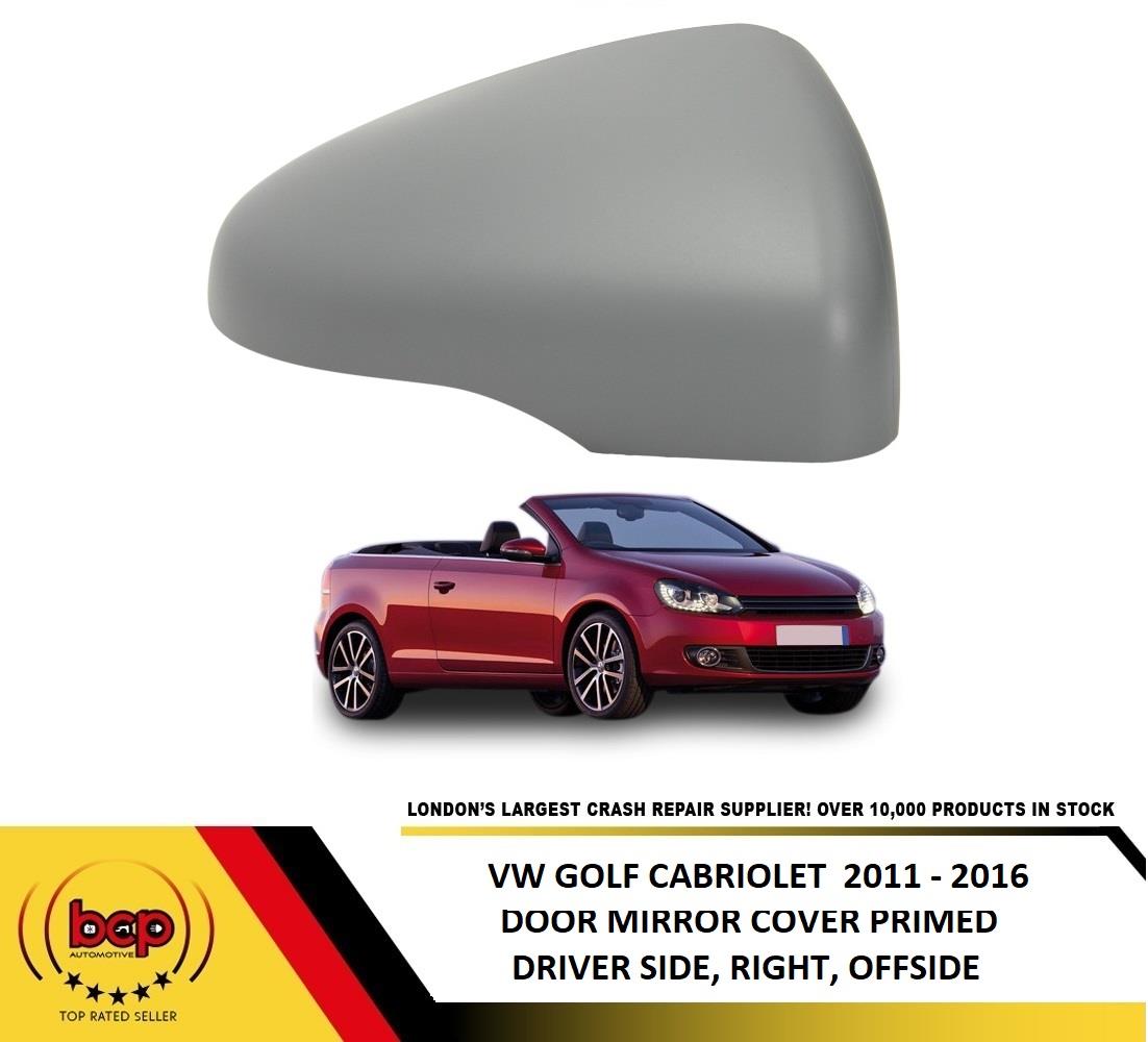 VW TOURAN 2011 - 2015 DOOR MIRROR COVER PRIMED DRIVER SIDE RIGHT